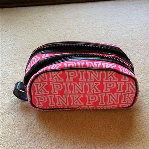 victoria’s secret pink makeup bag